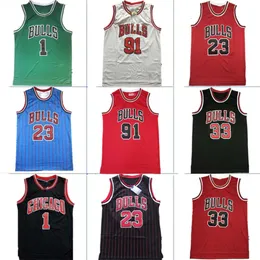 Basketball Carrier Uniform 23# 33# Pippen Rodman Ricordato Jersey Training