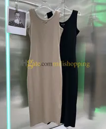 Mulher vestidos designer 2023 SMUPHETTI SPAGHETTI Vestido longo preto mulheres mulheres sem mangas trompete de corpo magro maxi sexy vestidos 19857#