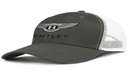 Bentley Symbol Black Logo Armegreen For Men and Women Trucker Cap Baseball Design Fitted Vintage Hats9201226