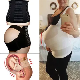 فساتين النساء الحوامل الحوامل البطن دعم حزام الدعم