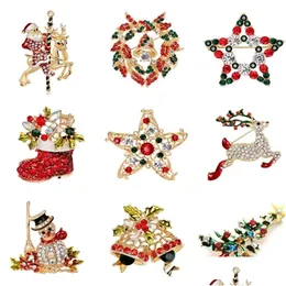 Christmas Decorations Mti Styles Series Small Charms Pendant Diy Crafts Jewelry Accessories Xmas Tree Hanging Ornament Decoration Navi Otcdo