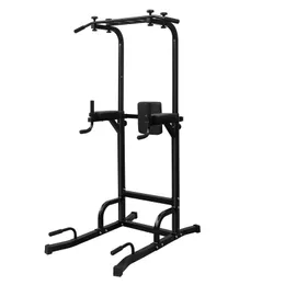 Power Tower Pull Up Bar Diption Station per l'allenamento della forza, adatto per la palestra di casa fitness