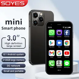 Sıcak Satış Soyes XS15 Mini Ultra Küçük Android Akıllı Telefon, Google Store Dört Çekirdek Yedek Telefon