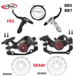 Parçalar SRAM AVID BB5 BB7 Bisiklet Fren Kaliperleri Dağ Bisiklet Disk Fren Avid FR5 Fren Tutucu 160mm G3 SRAM Rotor Bisiklet Parça Accessorie