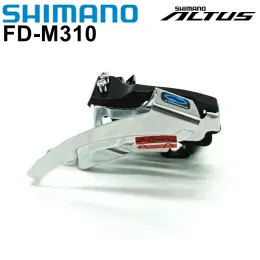 Запчасти Shimano Altus M310 M315 Велосипедный спереди переключатель FDM310 FDM315 MTB Bicycle Derailleur Зажидок 31,8 мм/34,9 мм FD M310 3X8S