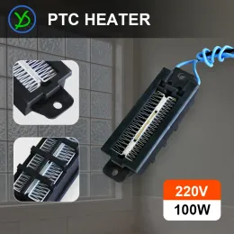 Delar 220V 100W Termostatisk PTC -värmare Keramisk luftvärmare Ledande typvärmelement Small Space Heating