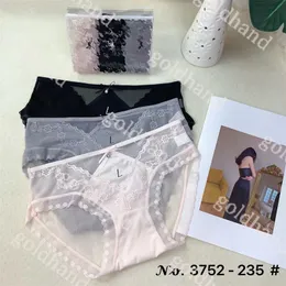 Seksi Dantel Kılavuzu Panties Ladies Tasarımcısı Pamuk Külotu Ssans Rahat Nefes Alabası Panties