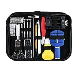 147 PCS Watch Tool Tool Kit Case Apri Link Barra Spring Kit Watch Kit Strumenti di orologiaio in metallo per la band di regolazione18924895