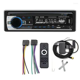 Car Organizer Radio DAB MP3 Multimedia Player JSD-520 AM FM Audio Stereo Receiver كما هو موضح 12 فولت In-Dash 1Din Bluetooth