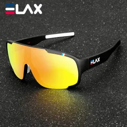 Sunglasses ELAX BRAND NEW Outdoor Cycling Glasses Men Women UV400 Mountain Bike Eyewear Mtb Bicycle Sport Sunglasses