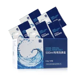 Aspirators# 30PCS/Box Nasal Wash Salt Rinse Mix Allergic Rhinitis Relief Nose Cavity Protector Irrigation for 2.7g 4.5g Adults Nose Cleaner