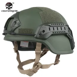 Bezpieczeństwo Emersongear Ach Mich 2000 Specjalny wizja Hełm taktyczny Airsoft Paintball Helmet Helmet EM8978 8 Kolory Opcje