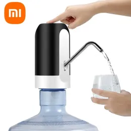 Sökücü Xiaomi Elektrikli Su Dispenser Pompa Otomatik Su Şişesi Pompası USB Şarj Su Pompası Bir ClickSwitch İçecek Pompası Dispenser