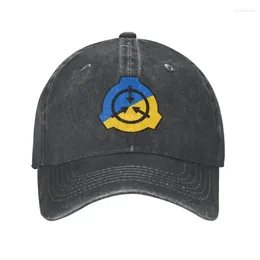 Ball Caps spersonalizowane bawełniane Ukrainy SCP Foundation Baseball Cap Women Men Dreyble Dad Hat Outdoor
