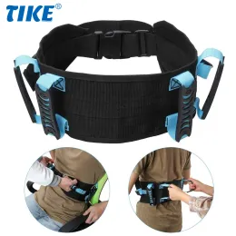 Bälten 1PC Gait Belt Transfer Belts för att lyfta seniorer 50 "Gång- och stående hjälphjälp för bariatriska, äldre, handikapp, yrkesmässiga