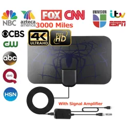 جهاز استقبال ANTENNA ANTENNA SIGNALER 25DB قابلة للتعديل DIGITION TV BOX DIGITAL 3000 MAIL