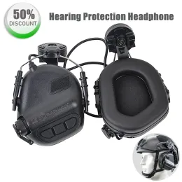 Protector Earmor M31H Tactical Heartphone Rumore di protezione dell'udito Auricolare Aviazione Softair per Adattatore Fast Mt Helmets