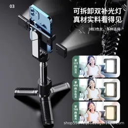 メーカー、Bluetooth Tripod Integrated Selfie Poles、Universal Mobile Phone Wholesale Selfieによる新しい2024年のミニセルフィーポールの卸売