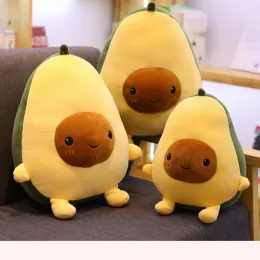 Cushions Avocado Fruits Plush Plant Toys Kawaii Cartoon Cute Stuffed Doll Cushion Boys Girls Anti Stress Cushion Pillow For Kids Children