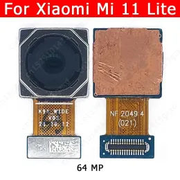 Modules Original Rear Back Camera For Xiaomi Mi 11 Lite Mi11 Main Backside View Big Camera Module Flex Replacement Repair Spare Parts