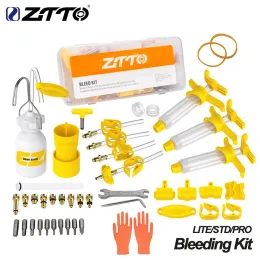 Tools ZTTO x Ezmtb Bicycle Hydraulic Disc Brake Bleed Kit Tool MTB Road Bike Brake Repair Tool For Sram ShiMano MAGURA Avid Series