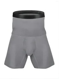 Underpants 1pc Men Shapewear Compression Body Shaper Tummy Control Slimming Bodysuit Long Leg Underwear For