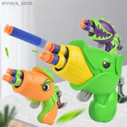 Gun Toys Children Fumettoni Bullet Bullet Gun Suit per nerf Bullet Gun Manual Runner Canner Pistola Outdoor Fun Game Giftl2404