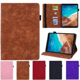 Xiaomi Mi Pad 4 Plus / Mi Pad의 케이스 3D 꽃 엠보싱 정제 케이스 5 6 Pro Pad6 Case Flip STAND FUNDA XIAOMI REDMI PAD SE CASE