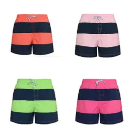 Mode 2021 Summer Beach Holiday Shorts Polo Men's Swimwear Polyester Quick-Torking Pants Storlek M-2XL