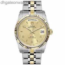 Kobiety mężczyzn Oryginalne Tudery Designer Watches Szwajcarski cesarz Watch Kalendarz Prince Week Waterproof Automatyczne mechaniczne na rękę Menów z logo i pudełkiem marki