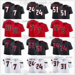 New Looks Jerseys For 2024 Football 7 C.J. Stroud 24 Derek Stingley Jr. 51 Will Anderson Jr. 5 Jalen Pitre 31 Dameon Pierce 12 Nico Collins 3 Tank Dell 10 Davis Mills Sewed