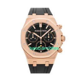 AP Men's Watch Relógios automáticos Audemar Pigue Royal Oak Auto Rosa Oro da Uomo Cinturino Orologia Fnq1