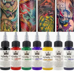 Body Paint 30ml Tattoo Ink Black Pigment Color Set Professional Permanent Makeup Microblading Eyebrow Eyeliner Lip Body Arts Paint Supplies d240424