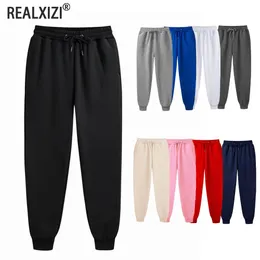 Herren Jogginghosen Frühling Herbst Fleece Hosen Sport lang lässige Brachzug Taschen Hose übergroß für Männer 240424