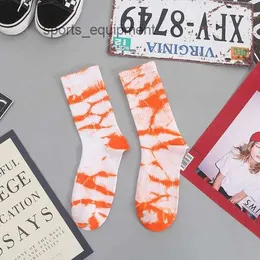 Bandhnu tie-dye socks 여자 면화 튜브 한국 성격 거리 스포츠 스타일 농구 g92r