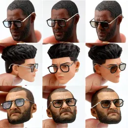 Sunglasses 3 Colors 1/6 Scale Trendy FA011 Metal Glasses Frame With Lens Sunglasses Model For 12inch Action Figure Doll