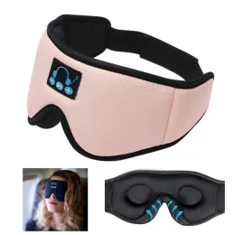 Hörlurar Nya Sleep Bluetooth -hörlurar Trådlös musik Sleep Artifact Breattable Eye Mask Earphones For Lunch Break för att lindra trötthet