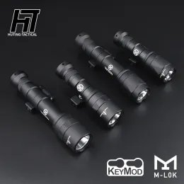 Scopes M300 M340 M600 M640 Broń światło białe światło LED z przełącznikiem ogona stała zdalne polowanie MLOK/Keymod/Picatinny Mount Latkser