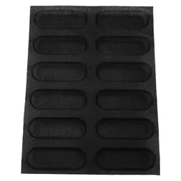 Strumenti per panetteria in silicone Pan-non-berretto Panna francese perforato Forme stampi per cottura per cottura stampo