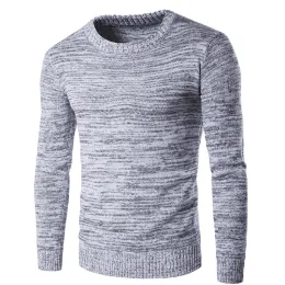 Pullover neue 2018 Herren -Strickpullover Pullover lässig Langarm Oneck Pullover Wolle Slim Plus Size Grey Men Pullovers Pullover 2xl