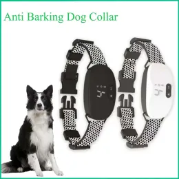 Caydırıcılar Otomatik Anti Barking Köpek Yakası USB Şarj Edilebilir Kabuk Durdurucu Etkili Durdur Barkma Cihazı IP67 Köpekler için Su Geçirmez Yaka