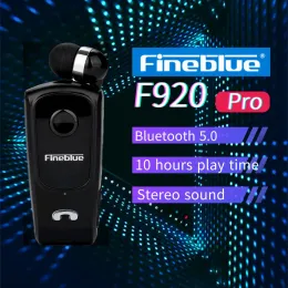 Gemstones fineblue F920 Pro Bluetooth -Compatible Warphone Беспроводная гарнитура беспроводная наушник лотоса с микрофоном Lavalier Auriculares