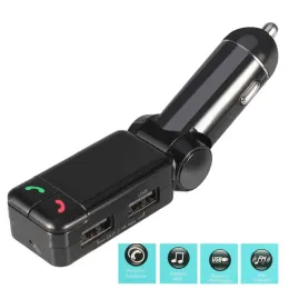 BC06 Car Charger Bluetooth FM Transmitter Dual USB Port In Car Bluetooth Receiver MP3 Player with Bluetooth Handsfreee Calling in Retail LL