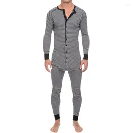 Men's Tracksuits Samlona Set Claasic Single Breasted Overalls Suspending Pantalons 2024 European Style Fashion Stripes Jumpsuits