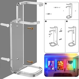 Haken Acrylclear Light Sabre Ständer Wandmontage Lagertange mit Schrauben für Stern Planet Lichtschwertanzeige