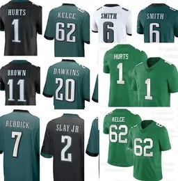 フットボールジャージーケニーピケットジェイレンはケネスゲインウェルボストンスコットD'Andre Swift A.J. BR Own Devonta Smith Darius Slay Jr Jason Kelce Brian Dawkins Davis