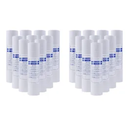 Purificadores 10 peças Purificador de água sedimento Filtro de filtro dianteiro Substituição de polipropileno Filtros de sedimentos PP Filtros de algodão 517C