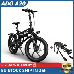 Cykel 20Inche Electric Bike YA20 Flodable Electric Bicycle 48V12.8Ah Litium Battery Ebike Men Women City Bike 350W 500W Mountain Bike