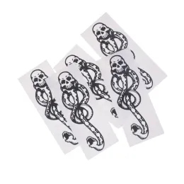 Татуировки 1/5pcs Death Eaters Dark Mark Make Up Tattoos Stickers косплей аксессуары и танцевальная вечеринка танцевальная рука Art Temprory Tatoo