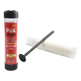 액세서리 낚시 키트 낚시 PVA 메쉬 160G 1pcs 60mm/44mm/37mm*5m 미끼 가방 낚시 메쉬 순 기능적 터미널 태클